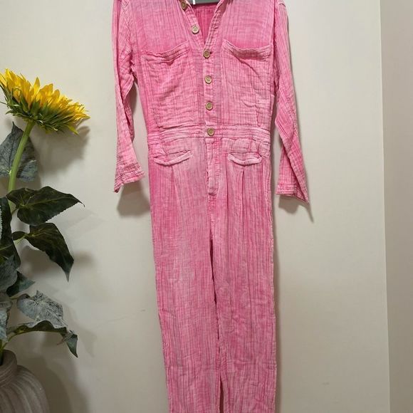 NWT Free People Madrit  jumpsuit size S - Picture 4 of 8